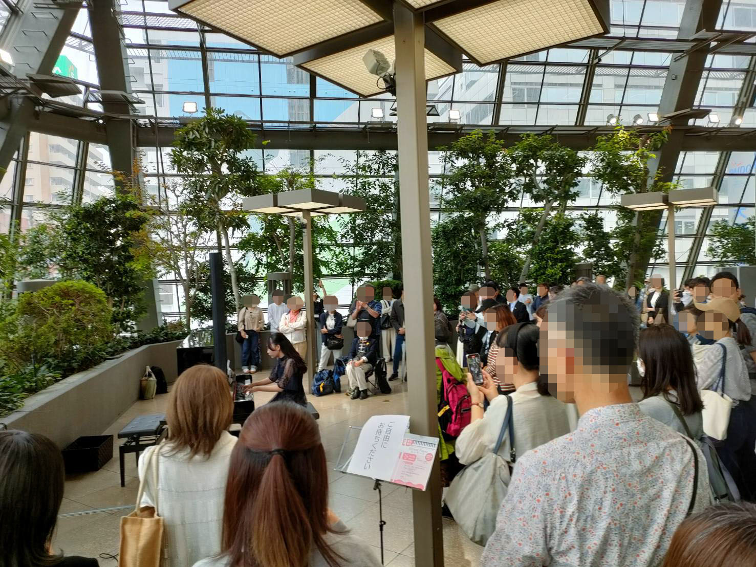 大同生命江坂ビル ストリートピアノコンサート